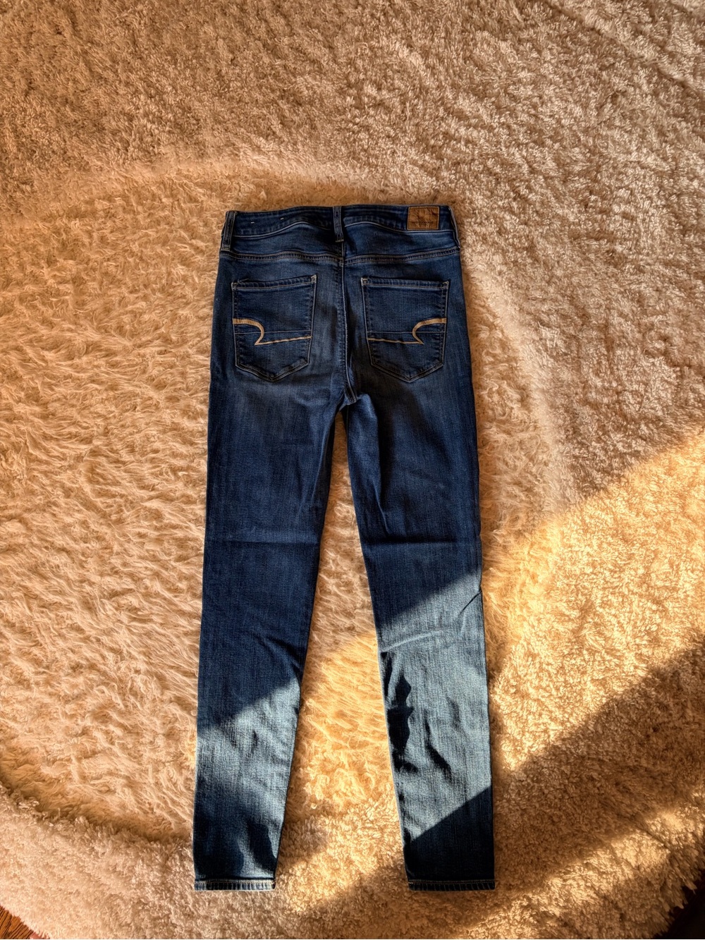 American Eagle Outfitters Dark Blue Skinny Jeans